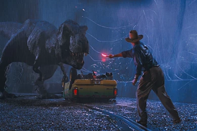 Jurassic Park T Rex Flare Distraction HD Wallpapers   Cool Wallpapers