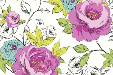 Arthouse Cassi Pink/Teal Wallpapers 640904 At Wilko.com