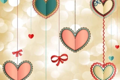 iPhone Wallpaper Valentine's Day   Hearts Tjn