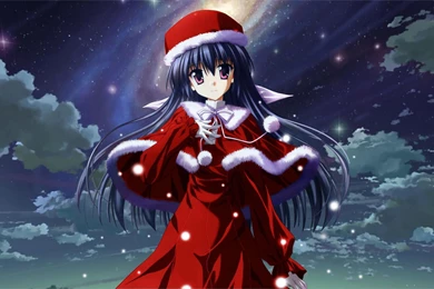 Anime Girl Christmas Awesome HD Wallpapers For Free