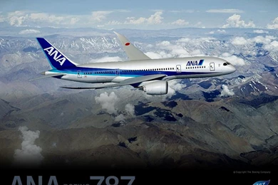 ANA All Nippon Airways Boeing Dreamliner Wallpapers 30345   Civil ...