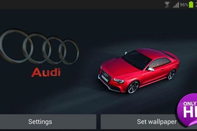 3D AUDI Logo Live Wallpapers For (Android) Free Download On MoboMarket