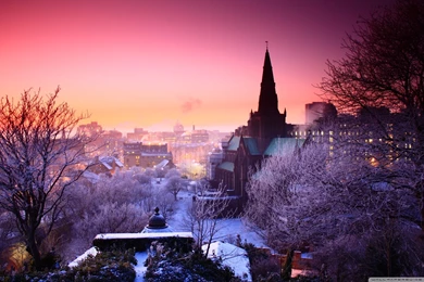 Winter City Wallpapers   1020012