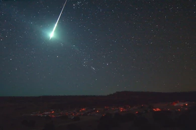 Shooting Star Night Sky Wallpapers