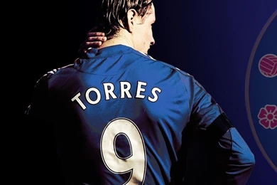 Download Chelsea Logo Torres Wallpapers For IPad