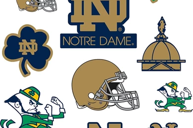 Notre Dame Fighting Irish Logo Fathead Jr Brewster Wallcovering ...