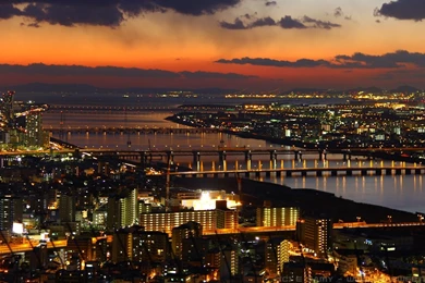 Osaka Sunset Wallpapers
