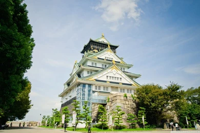Osaka Castle HD Desktop Wallpapers : Widescreen : High Definition
