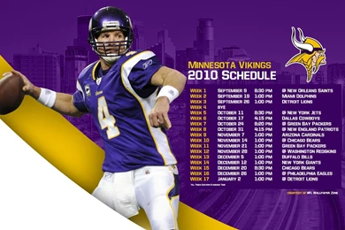 NFL Wallpapers Zone: 2010 Minnesota Vikings Schedule Wallpapers ...