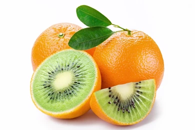 Kiwi Orange Computer Wallpapers, Desktop Backgrounds