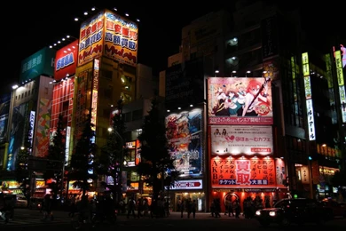 Akihabara street 1366 X 768 Picture, Akihabara street 1366 X 768 ...