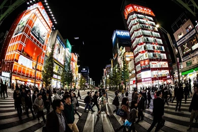 Akihabara Night By Hanpanman On DeviantArt