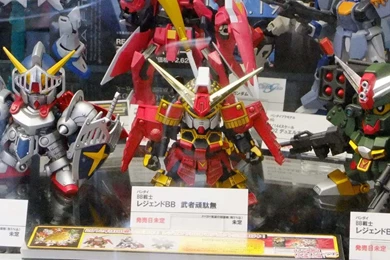 SD Gundam BB Senshi Legend BB On Display @ Akihabara, Wallpapers ...