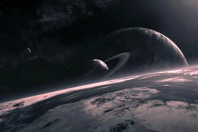 Download Wallpapers 3840x2400 Universe, Planet, Circle, Star Ultra ...