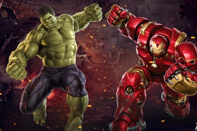 Hulk Iron Man Age Of Ultron HD Wallpapers