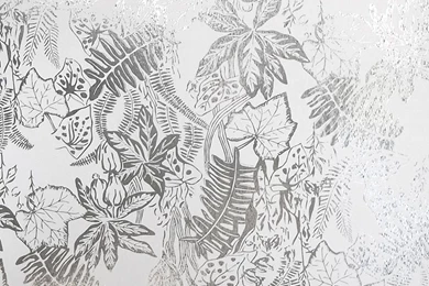 Hothouse Wallpapers   Silver And White