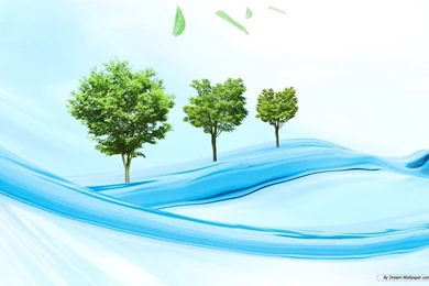 Free Wallpapers   Free Nature Wallpapers   Green Leaf 4 Wallpapers ...