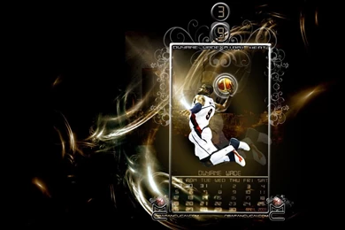 Dwyane Wade April 2009 Calendar Wallpapers