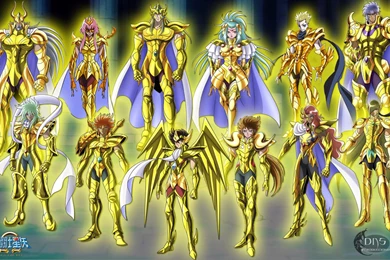 Saint Seiya Gold Saints Wallpapers Desktop