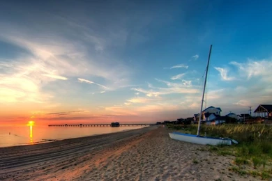 Ocean View Sunrise HD Desktop Wallpapers : High Definition