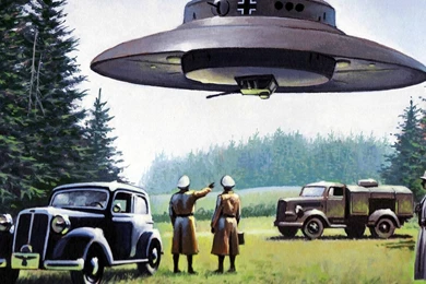 Nazi Ufo Wallpapers   (