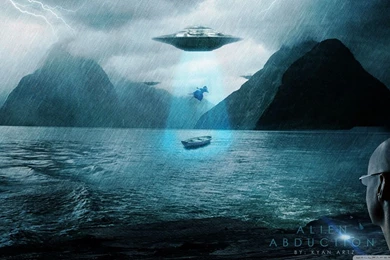 Alien Abduction HD Desktop Wallpapers : Widescreen : High ...