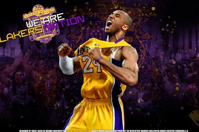 Kobe Bryant   We Are Lakers Nation Wallpapers By NickMamba On ...