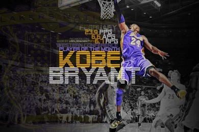 Lakers Wallpapers Kobe Bryant Wins Western Player Of The Month
