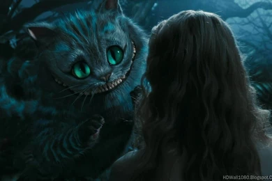 99walls Cat In Alice In Wonderland Wallpapers