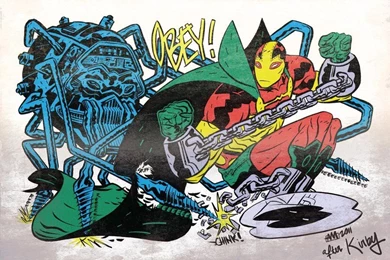 JACK KIRBY With Jorge By BrandNewNostalgia On DeviantArt