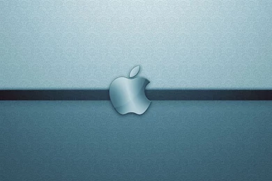 Metallic Apple Logo iPad Wallpapers Download