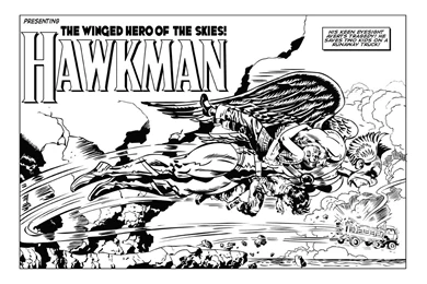 Abbracadabbling: COMICS INSIGHT: Finishing JACK KIRBY's HAWKMAN