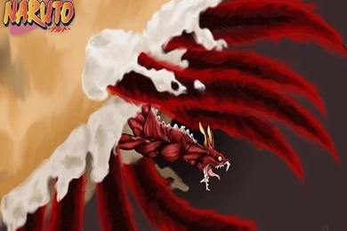 Nine Tails   Naruto Shippuuden Wallpapers
