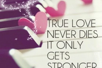 True Love Never Dies It Only Gets Stronger With Time.