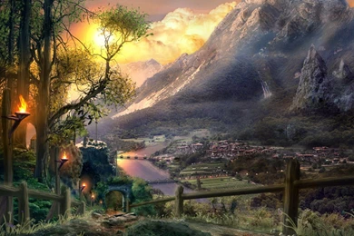 Best Nature & World Paintings 26 Backgrounds Wallpapers ...