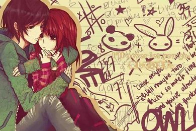 Anime Couple Love Wallpapers   HD Wallpapers Gallery
