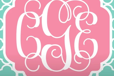 Create Monogrammed iPhone Wallpapers In 10 Easy Steps
