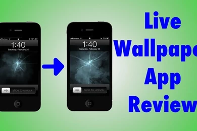 Moving iPhone Wallpapers   NOT JAILBROKEN!   YouTube