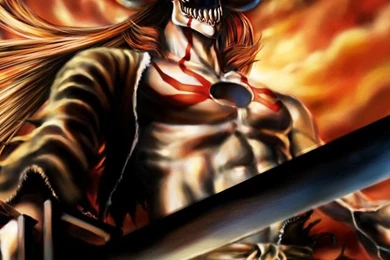 Download Ichigo Full Hollow Wallpapers For iPhone 4