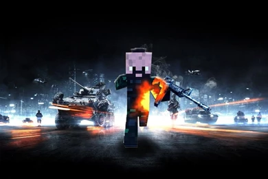 Battlefield 3 Minecraft Wallpapers