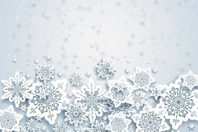 Beautiful Snowflakes Christmas Backgrounds Vector 02   Vector ...