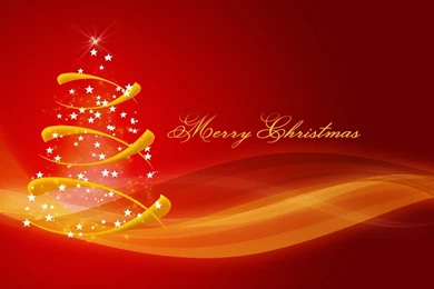 Free Christmas PowerPoint Backgrounds – Red Xmas