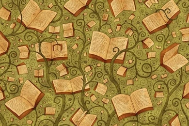 Books (Color 3) · Vladstudio · Free Desktop Wallpapers, Widescreen ...