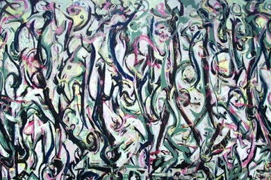 Wallpapers Lichtenstein Jackson Pollock 1920x1080