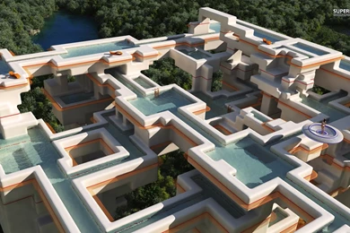 Pool Labyrinth Wallpapers   Photography Wallpapers