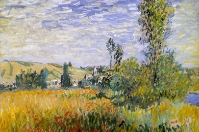 Free Wallpapers   Free Art Wallpapers   Claude Monet Painting ...