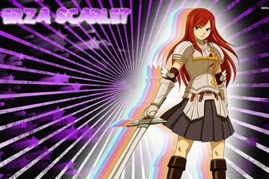 Fairy Tail   Erza Scarlet In The Light Wallpapers   Anime ...