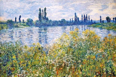Painting Monet   Flowers Wallpapers And Images   Wallpapers ...