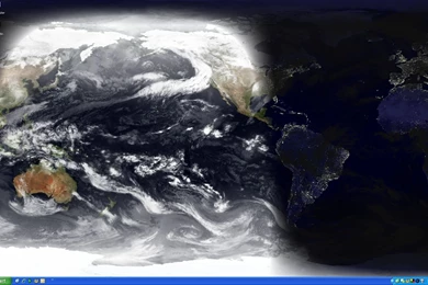 Put A Dynamic Representation Of The Globe On Your Desktop With ...