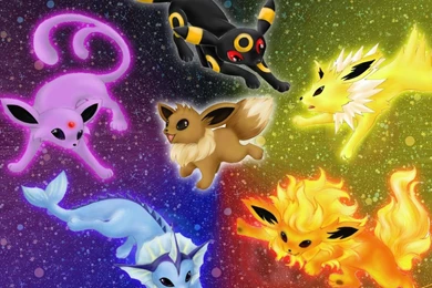 Wallpapers Eeve Eevee Evolutions Charts Clan 1024x800